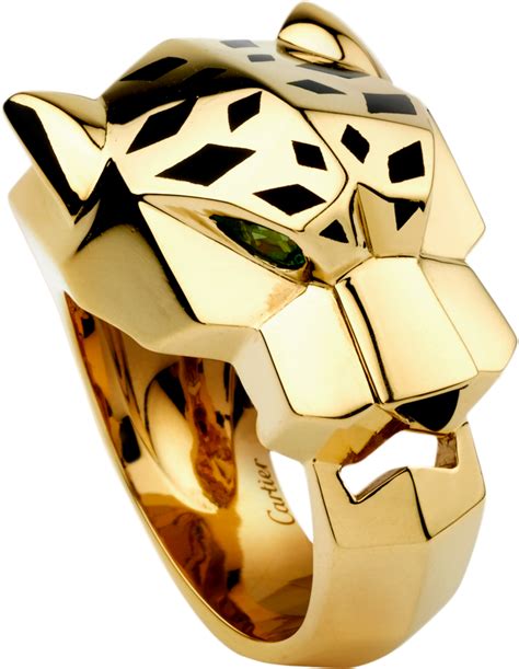 cartier panther ring gold|cartier panther ring men.